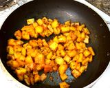 A picture of step 6 of Leftover Watermelon Recipe - Watermelon Rind Curry.