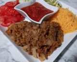 A picture of step 8 of Vegetarian Lentil Tacos.