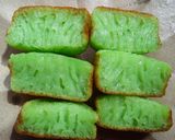 Foto langkah ke 7 dari resep Bika Ambon Ekonomis (Pandan) #enakanbikinsendiri.