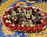 Une image de l'étape 9 de Salade de chicorée sauvage aux tomates et feta sauce balsamique.