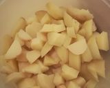 Sonkás-spenótos-krumplis tojáslepény recept fázis 1 fotója