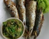 Foto langkah ke 3 dari resep Sambal Ijo + Ikan Dencis Goreng.
