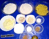 A picture of step 1 of Oats Wheat Flour and Jaggery Eggless Cookies.
