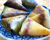 รูปขั้นตอนการทำที่ 9 ของ ข้าวเหนียวปิ้งไส้เผือก