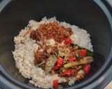 Foto langkah ke 3 dari resep Nasi Liwet Rice Cooker.