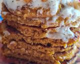 Foto del paso 8 de la receta: Hotcakes de zanahoria y avena sabor "carrot cake" en versión saludable 🥕