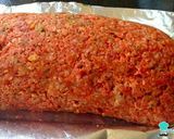Foto del paso 5 de la receta: Rollo de carne de res molida relleno de jamón y queso