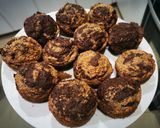 Foto del paso 4 de la receta: Muffins marmolados de Harina de Almendras y avena multisemillas