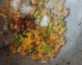 A picture of step 2 of Wheat vermicelli upma.