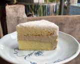 Hình bước làm 9 của món Bánh mousse cà phê dừa