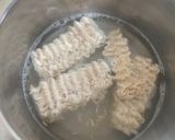 A picture of step 1 of Veg Chinese Masala Noodles.