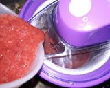Foto del paso 2 de la receta: Helado de frutilla🍓al agua en máquina de hacer helados