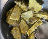 A picture of step 6 of Coriander roll or cutlets.
