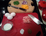 A picture of step 1 of Simple and easy frittata.