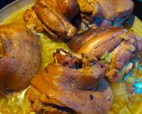 A picture of step 9 of Schweinhaxe.
