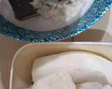 Foto langkah ke 1 dari resep Bingkang ubi topping Lumer.