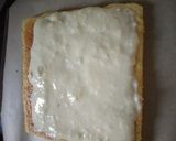 A picture of step 14 of Firni stuffed Rice flour Deco roll cake.