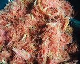 A picture of step 1 of Gajar ka halwa.