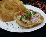 Poorizza (Whole Wheat Poori Pizza) recipe step 3 photo