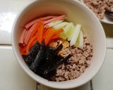 รูปขั้นตอนการทำที่ 7 ของ บะหมี่บิบิมบับ