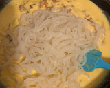 Foto del paso 7 de la receta: Fettuccine Konjac a la carbonara
