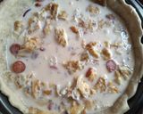 A picture of step 9 of Quiche(pronunciation- kish).