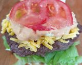 Une image de l'étape 6 de Burger simplissime 😋 #septembre #airfryer.