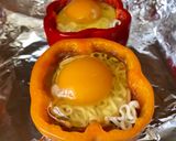 A picture of step 7 of Stir-Fried Instant Noodles Stuffed Bell Peppers.