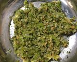A picture of step 8 of Green chilli techa.