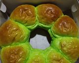Foto langkah ke 8 dari resep Roti sobek pandan anti gagal.
