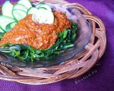 Foto langkah ke 2 dari resep Rujak kangkung.