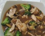 Foto langkah ke 9 dari resep Chicken teriyaki with mushroom.