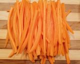 Sült csirkecomb zöldségekkel recept fázis 4 fotója