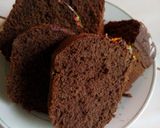 Foto langkah ke 6 dari resep Bolu Coklat Batang 2 telur.