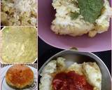 Tri-colour khichu recipe step 2 photo