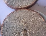 A picture of step 5 of Buchweizenkuchen/ Buckwheat cake.