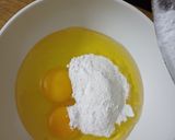 A picture of step 1 of Almond brownie.