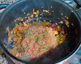 Foto del paso 3 de la receta Lentejas pardinas con arroz y atún rojo en conservas