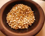 A picture of step 3 of Roasted chana dal laddu.