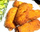 A picture of step 6 of Crispy Bread rolls.