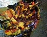 बैंगन टमाटर सब्जी (Baingan Tamatar Sabzi recipe in Hindi) रेसिपी चरण 3 फोटो