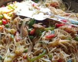 মিক্স ভেজিটেবল চাউমিন উইথ এগ (Mix vegetable chowmin with egg recipe in bengali) রেসিপির ধাপ 5 ছবি