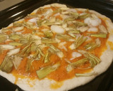 Foto del paso 4 de la receta: Pizza de alcachofas con anchoas apta para personas con diabetes