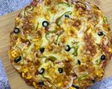 A picture of step 22 of Paneer Palangtod Pizza.