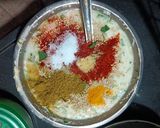 A picture of step 3 of Methi Jowar Handvo.