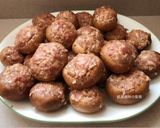 A picture of step 4 of Baked Stuffed Mushrooms.