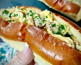 Foto del paso 4 de la receta: Brioche con revuelto de kebab de pollo