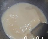 A picture of step 2 of Coconut Custard Creme Brulee.