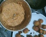 A picture of step 3 of Malai kofta 😋😋.