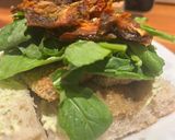 Foto del paso 2 de la receta: Focaccia con milanesa de berenjena